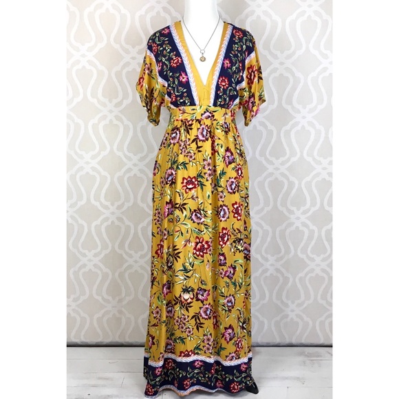 *LAST 2* Wildflower Boho Prairie Maxi - Picture 5 of 8